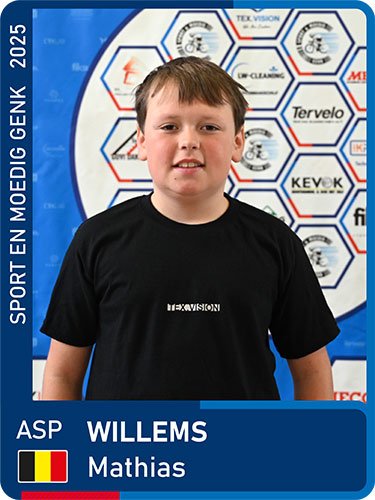 WILLEMS Mathias seizoen 2025 Sport en Moedig Genk