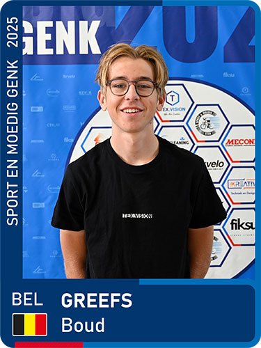 GREEFS Boud seizoen 2025 Sport en Moedig Genk