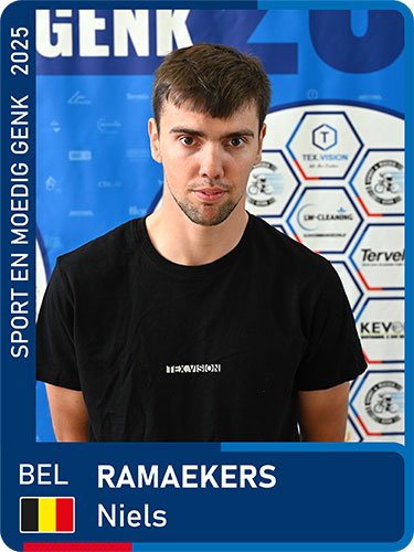 RAMAEKERS Niels seizoen 2025 Sport en Moedig Genk