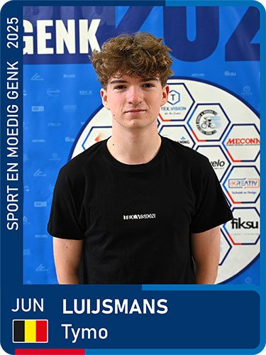 LUIJSMANS Tymo seizoen 2025 Sport en Moedig Genk