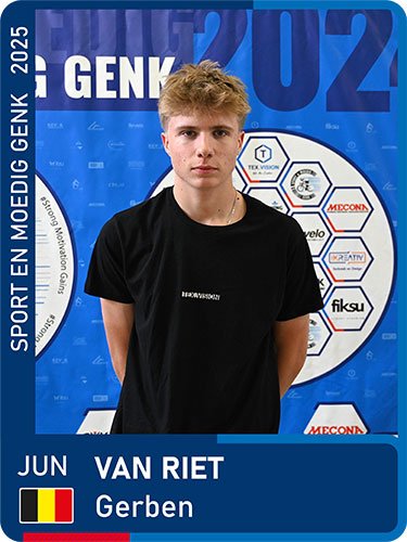 VAN RIET Gerben seizoen 2025 Sport en Moedig Genk