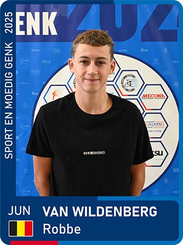 VAN WILDENBERG Robbe seizoen 2025 Sport en Moedig Genk