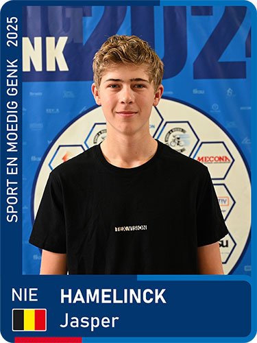HAMELINCK Jasper seizoen 2025 Sport en Moedig Genk
