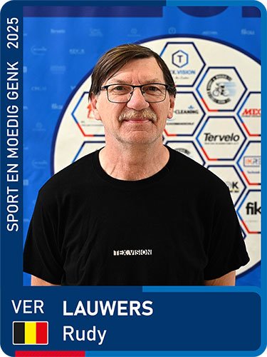 LAUWERS Rudy seizoen 2025 Sport en Moedig Genk
