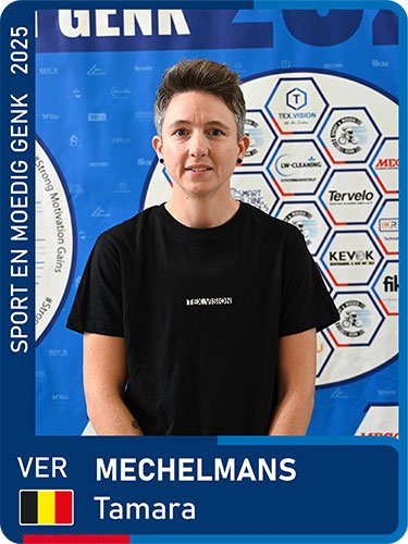 MECHELMANS Tamara seizoen 2025 Sport en Moedig Genk